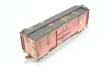 Load image into Gallery viewer, HO Brass Oriental Limited CNJ – Central Railroad of New Jersey Steel 42’ Automobile Box Car Custom Painted & Weathered
