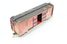 Load image into Gallery viewer, HO Brass Oriental Limited CNJ – Central Railroad of New Jersey Steel 42’ Automobile Box Car Custom Painted & Weathered