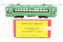 Load image into Gallery viewer, HO Brass MTS Traction Imports BER - Boston Elevated Railway Type 5 Streetcar (1929 Modification)
