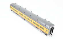 Load image into Gallery viewer, O Brass Sunset Models Third Rail UP - Union Pacific 72’ Harriman Coach FP Yellow/Gray No. 1054