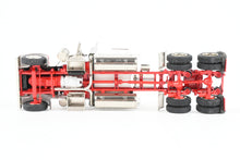 Load image into Gallery viewer, HO Brass CON CMC - Classic Mint Collectibles #14038b Peterbilt 379 3-Axle Tractor, FP White w/Red Fenders & Frame SERIAL NUMBER 1!