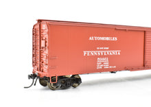 Load image into Gallery viewer, HO Brass Crown Custom Imports PRR- Pennsylvania Railroad X-30 Automobile Box Car FP No. 59861