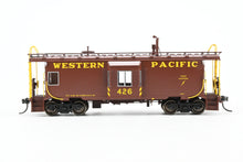 Load image into Gallery viewer, HO Brass CON OMI - Overland Models, Inc. WP - Western Pacific Steel Bay Window Caboose w/ Roof Walk Factory Painted No. 426