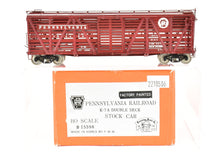Load image into Gallery viewer, HO Brass PSC - Precision Scale Co. PRR- Pennsylvania Railroad K-7a Double Deck Stock Car FP