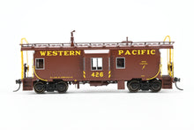 Load image into Gallery viewer, HO Brass CON OMI - Overland Models, Inc. WP - Western Pacific Steel Bay Window Caboose w/ Roof Walk Factory Painted No. 426