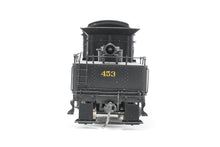 Load image into Gallery viewer, HO Brass NJ Custom Brass CV - Central Vermont M-3a 2-8-0 Consolidation w/ Coffin Feed System Custom Painted No. 453