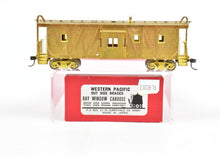 Load image into Gallery viewer, HO Brass Westside Model Co. WP - Western Pacific Outside Brace Bay Window Caboose