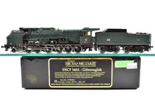 Load image into Gallery viewer, HO Brass CON Micro-Metakit SNCF 2-12-0 Heavy Freight Class 160-A FP Green