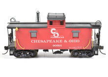 Load image into Gallery viewer, HO Brass NPP - Nickel Plate Products C&O - Chesapeake & Ohio Steel Caboose