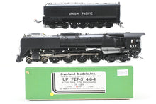 Load image into Gallery viewer, HO Brass CON OMI - Overland Models Inc. UP - Union Pacific FEF-3 4-8-4 Factory Painted No. 837 With Triple Stack