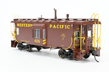 Load image into Gallery viewer, HO Brass CON OMI - Overland Models, Inc. WP - Western Pacific Steel Bay Window Caboose w/ Roof Walk Factory Painted No. 426