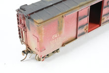 Load image into Gallery viewer, HO Brass Oriental Limited CNJ – Central Railroad of New Jersey Steel 42’ Automobile Box Car Custom Painted & Weathered