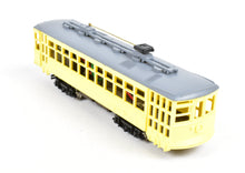 Load image into Gallery viewer, HO Ken Kidder Various Roads American Car Co. Double-Truck Birney Trolley Painted