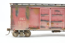 Load image into Gallery viewer, HO Brass Oriental Limited CNJ – Central Railroad of New Jersey Steel 42’ Automobile Box Car Custom Painted & Weathered