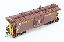 Load image into Gallery viewer, HO Brass CON OMI - Overland Models, Inc. WP - Western Pacific Steel Bay Window Caboose w/ Roof Walk Factory Painted No. 426