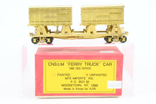 Load image into Gallery viewer, HO Brass CON MTS Imports CNS&M - North Shore Line 1500-1503 Series “Ferry Truck" Car