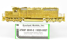 Load image into Gallery viewer, HO Brass Overland Models, Inc. ATSF - Santa Fe EMD SD40-2 116 Inch "Snoot Nose"
