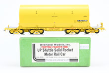 Load image into Gallery viewer, HO Brass CON OMI - Overland Models, Inc. UP - Union Pacific NASA Shuttle Solid Rocket Motor Rail Car Factory Painted No.50031.