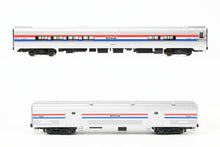 Load image into Gallery viewer, N Kato 106-6292 Amtrak Amfleet Phase III 2-Car Set B Baggage No. 1221 and Cafe No. 28015