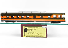 Load image into Gallery viewer, HO Brass W&R Enterprises GN - Great Northern Business Car custom painted A28 green and orange