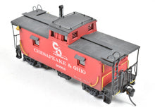 Load image into Gallery viewer, HO Brass NPP - Nickel Plate Products C&O - Chesapeake & Ohio Steel Caboose