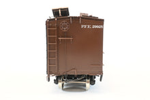 Load image into Gallery viewer, Gauge 1 - 1:32nd Scale Brass PSC - Precision Scale Co. PFE - Pacific Fruit Express 401' Wood Refrigerator R-30-12 Factory Painted No. 29925