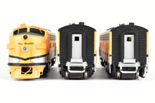 Load image into Gallery viewer, HO Brass Oriental Limited D&RGW - Rio Grande EMD F9 A/B/B Set 1750 HP Each Factory Painted