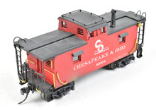 Load image into Gallery viewer, HO Brass NPP - Nickel Plate Products C&O - Chesapeake & Ohio Steel Caboose