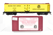 Load image into Gallery viewer, HO Brass Shoreham Shops GN - Great Northern WFEX - Western Fruit Express 50 Foot Express Reefer F/P #178