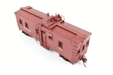 Load image into Gallery viewer, HO Brass Key Imports ATSF - Santa Fe Open Air Seats "Hollywood" Caboose Custom Painted No. 761