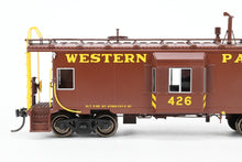 Load image into Gallery viewer, HO Brass CON OMI - Overland Models, Inc. WP - Western Pacific Steel Bay Window Caboose w/ Roof Walk Factory Painted No. 426