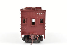 Load image into Gallery viewer, HO Brass Key Imports ATSF - Santa Fe Open Air Seats "Hollywood" Caboose Custom Painted No. 761