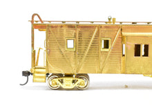 Load image into Gallery viewer, HO Brass Westside Model Co. WP - Western Pacific Outside Brace Bay Window Caboose