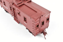 Load image into Gallery viewer, HO Brass Key Imports ATSF - Santa Fe Open Air Seats "Hollywood" Caboose Custom Painted No. 761
