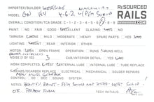 Load image into Gallery viewer, HO Brass Westside Model Co. GN - Great Northern H-4 Class 4-6-2 Pacific Pro-Painted & Weathered No. 1484 + Can Motor, New Gearbox, and PFM Sound