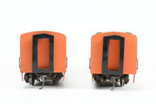 Load image into Gallery viewer, HO Brass NPP - Nickel Plate Products MILW - Milwaukee Road Hiawatha 2-Car Set Dining Car and Parlor Car Custom Painted /Upgraded Walthers Trucks