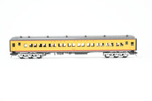Load image into Gallery viewer, O Brass Sunset Models Third Rail UP - Union Pacific 72’ Harriman Coach FP Yellow/Gray No. 1056