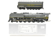 Load image into Gallery viewer, HO Brass PFM - Toby UP Union Pacific 4-8-4 FEF-2 Northern Custom Painted Two Tone Grey #823 with Yellow Stripes REBOXX