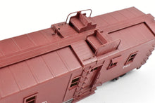 Load image into Gallery viewer, HO Brass Key Imports ATSF - Santa Fe Open Air Seats "Hollywood" Caboose Custom Painted No. 761