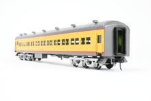 Load image into Gallery viewer, O Brass Sunset Models Third Rail UP - Union Pacific 72’ Harriman Coach FP Yellow/Gray No. 1056
