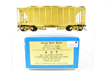 Load image into Gallery viewer, HO Brass Pecos River Brass Various Roads ACF 34' Covered Hopper Closed Sides/Square Hatches