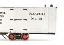 Load image into Gallery viewer, On3 Brass CON LMB Models RGS - Rio Grande Southern Galloping Goose #2 Custom Painted