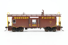 Load image into Gallery viewer, HO Brass CON OMI - Overland Models, Inc. WP - Western Pacific Steel Bay Window Caboose w/ Roof Walk Factory Painted No. 451