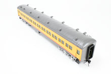 Load image into Gallery viewer, O Brass Sunset Models Third Rail UP - Union Pacific 72’ Harriman Coach FP Yellow/Gray No. 1056