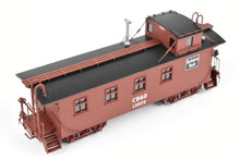Load image into Gallery viewer, HO Brass CIL - Challenger Imports CB&Q - Burlington Route Wood Waycar 30 ft. Class NE-7 FP No. 13972