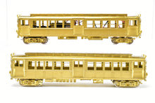Load image into Gallery viewer, HO Brass MTS Imports IRT - Interborough Rapid Transit "Deck Roof" Hi-V Subway 2-Car Set