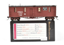 Load image into Gallery viewer, HO Brass CON Railway Classics CB&Q - Burlington Route War Emergency Waycar Factory Painted REBOXX