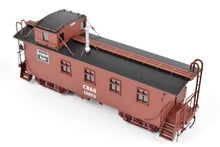 Load image into Gallery viewer, HO Brass CIL - Challenger Imports CB&Q - Burlington Route Wood Waycar 30 ft. Class NE-7 FP No. 13972