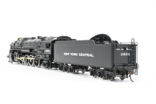 Load image into Gallery viewer, HO Brass Key Imports NYC - New York Central L-2c 4-8-2 Mohawk 1989 Run CS-68, Factory Painted No. 2865