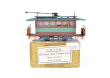 Load image into Gallery viewer, HO Brass Umpco Various Roads Open End Trolley Custom Painted